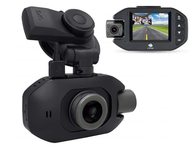 ZEDGE Z3Pro Uber Dual Dash Cam, Interior and Exterior ZEDGE Z3Pro Uber Dual Dash Cam, Interior and Exterior