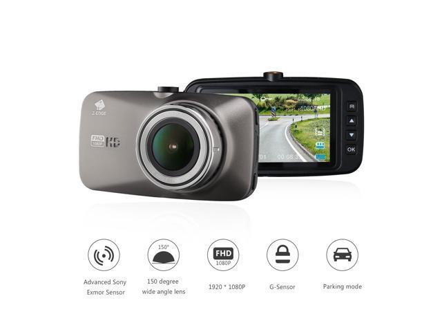 HDR Black G-Sensor Dash Cam- 1080P FHD Car Camera 2.3 LCD Screen 150/°Wide-Angle Car DVR with Sony Image Sensor Loop Recording,Emergency Recording Super Night Vision WDR