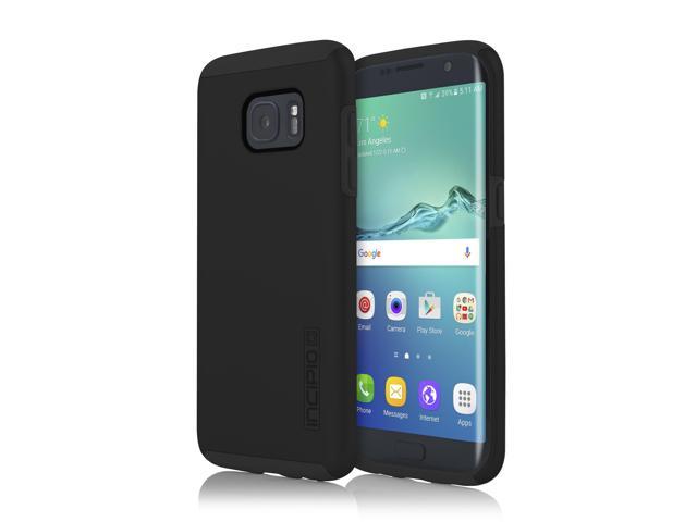 Incipio DualPro Black/Black Hard Shell Case with Impact-Absorbing Core for Samsung Galaxy S7 edge SA-745-BLK