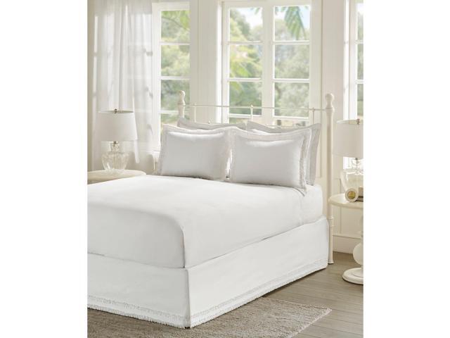 Madison Park Essentials Ruffled Full Bed Skirt And Pillow Shams