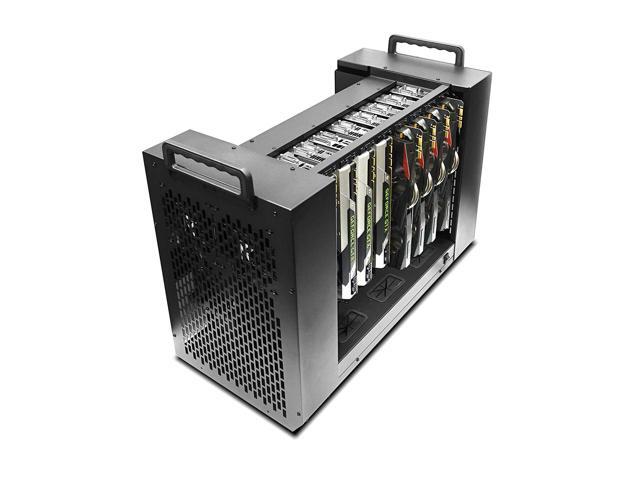 Hydra Vii Modular 8 Gpu Mining Mid Tower Hpc Case Dual Psu Ready Hydra Vii Modular 8 Gpu Mining Mid
