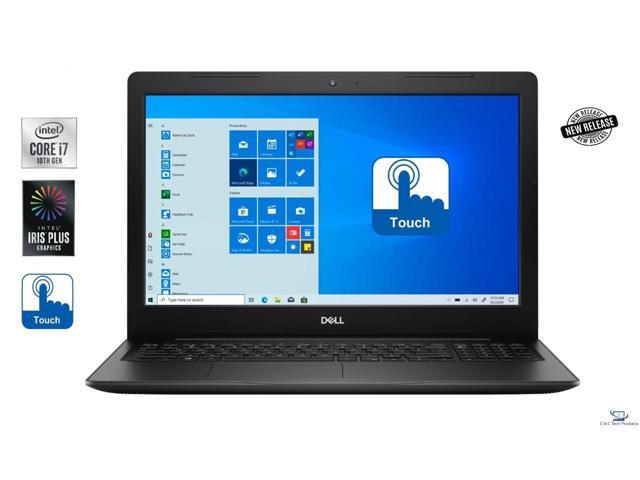 Dell Inspiron 15.6" HD TouchScreen Laptop,10th Gen Intel Core i7-1065G7,8GB DDR4,256GB SSD Plus 1TB HDD,Intel Iris Plus Graphics,Wifi-AC,Bluetooth,HDMI,USB, Windows 10 Pro