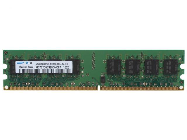 Lot New For Hynix 2 GB PC2-6400U DDR2 800MHz 2RX8 DIMM Memory Desktop Intel RAM 