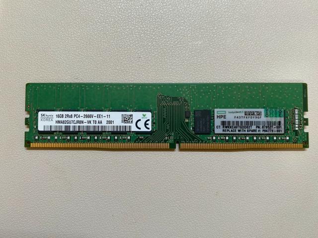 SK Hynix HMA41GR7AFR8N-UH 8GB 2Rx8 DDR4 PC4-2400T ECC Reg Server RAM ...