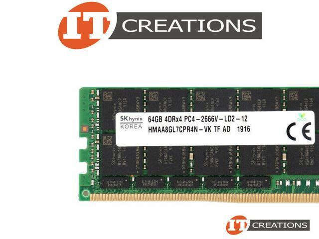 SK HYNIX 64GB PC4-2666V-L LOAD REDUCED ECC 4DRX4 MEMORY LRDIMM ...