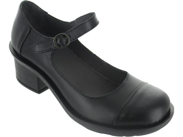 Formal Black Medium Heel Leather 