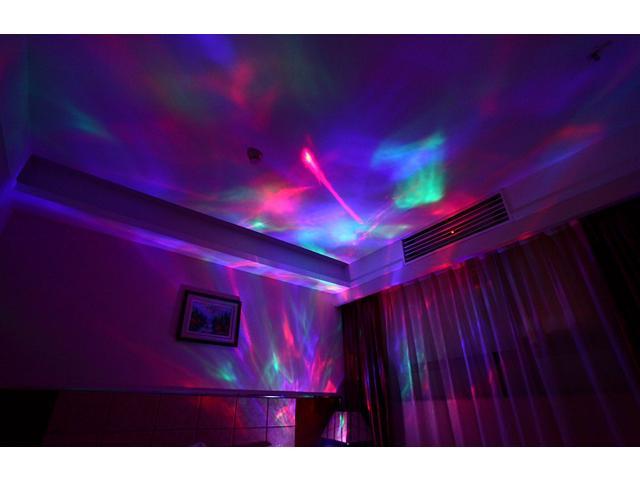 Light Show Relaxing Ocean Projector Pot And Speaker Lamps Lighting Ceiling Fans Lamp