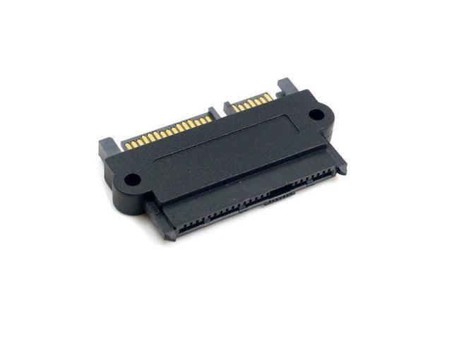 SFF-8482 SAS 22 Pin to 7+15 Pin SATA Male HDD Hard Drive Adapter Wide