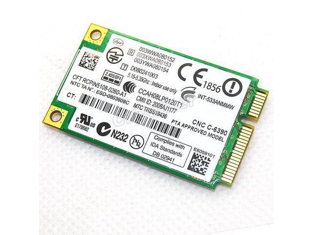 1 pc Intel WiFi Link 5300AGN 533AN_MMW  Mini Wireless Card 802.11a/b/g/Draft-n 