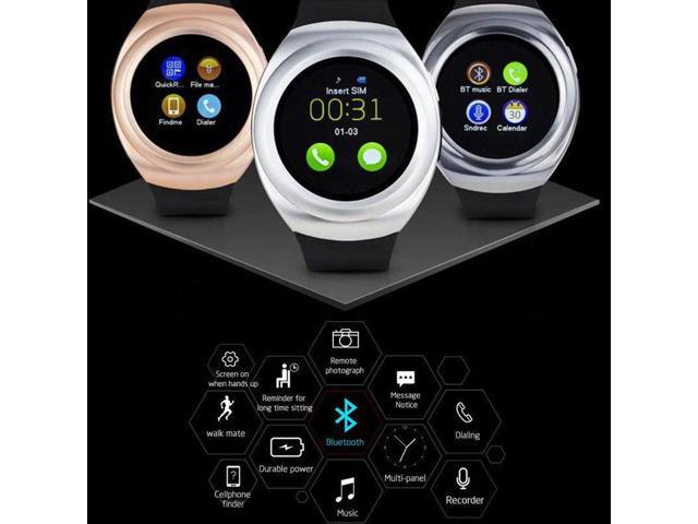 smart wrist bluetooth watch phone for ios iphone samsung