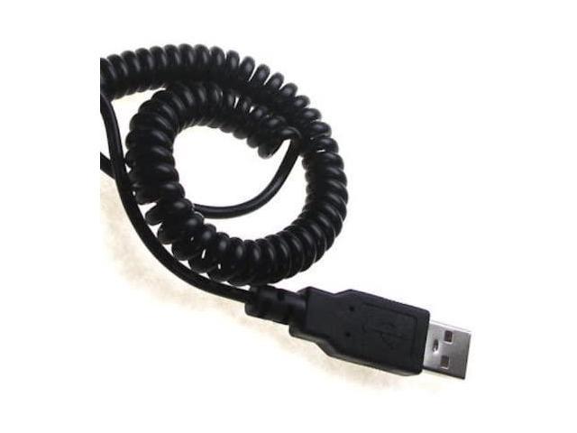 Gomadic Coiled Power Hot Sync USB Cable for The Creative Zen Neeon with Both Data and Charge Features Uses TipExchange Technology 