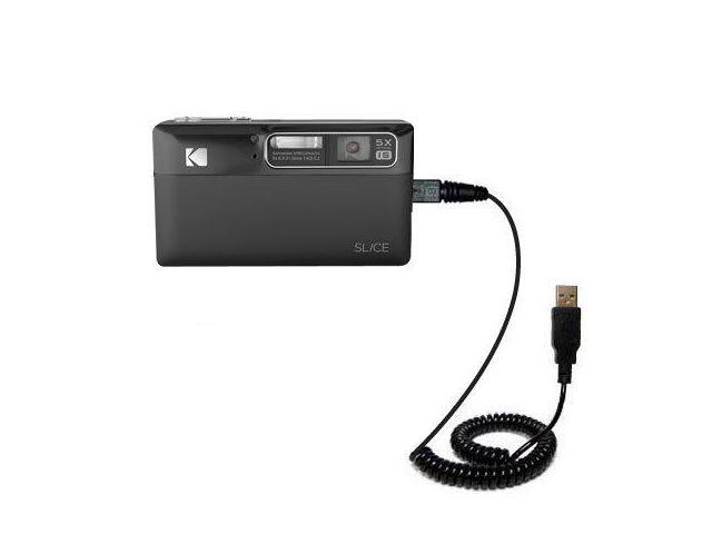 Compact and retractable USB Power Port Ready charge cable designed for the Fujifilm Finepix T350 T360 T400 and uses TipExchange 