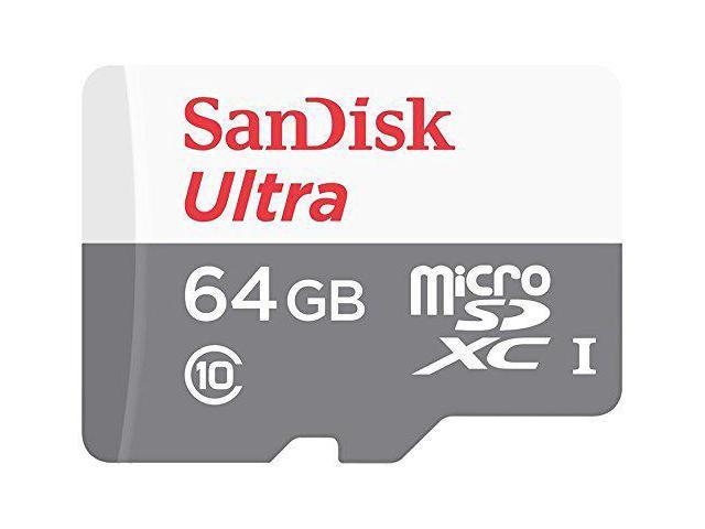 64GB SanDisk Ultra UHS-I Class 10 48mb/s MicroSDXC Memory Card 