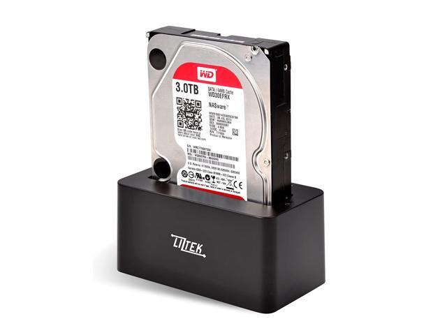 Cinolink USB 3.0 To SATA Single Bay Hard Drive Docking Station For 2.5//3.5 HDD