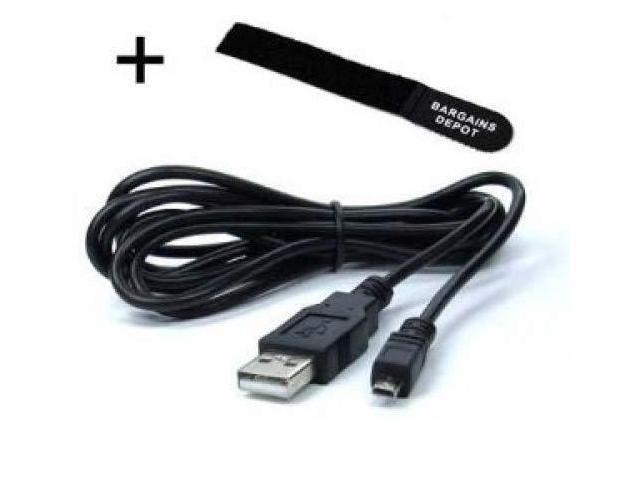 Bargains Depot 5 feet USB 2.0 Olympus CB-USB5 CB-USB6 CB-USB8 Camera Compatible 8010 Cable Tie For Olympus Stylus Tough 6000 6010 8000