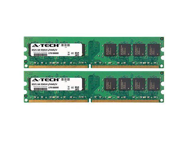 2 x 1GB for EMachines W Desktop Series W3507A Genuine A-Tech Brand. DIMM DDR2 Non-ECC PC2-5300 667MHz RAM Memory DDR2 2GB KIT W3621 W3622 W3629 W3644 W3650 W3653 W5233 W5243 
