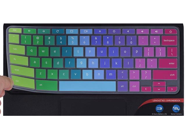 Colorful Lenovo Chromebook Keyboard Cover For Lenovo Flex 11