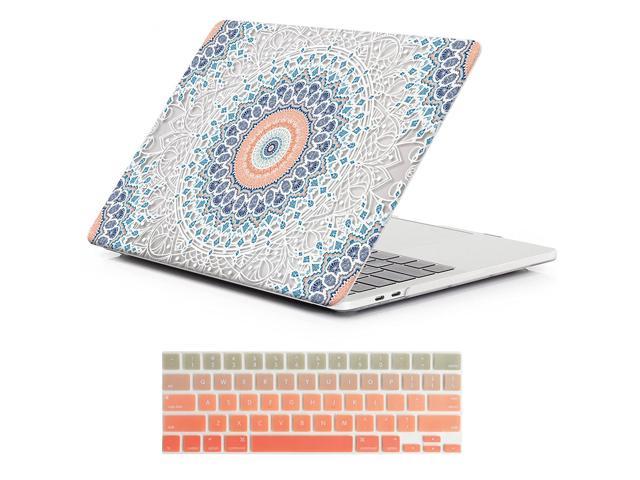 Macbook Pro 13 Case 18 17 16 Release A19 A1706 A1708 Icasso Hard Case Shell Cover And Keyboard Cover For Apple Newest Macbook Pro 13 Retina With Without Touch Bar And Touch Id Mandala Lace