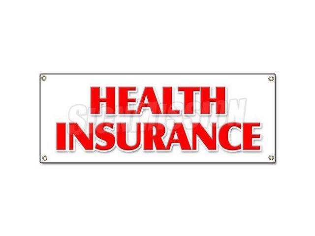 Health Insurance Banner Sign Medical Insurance Dental Vision