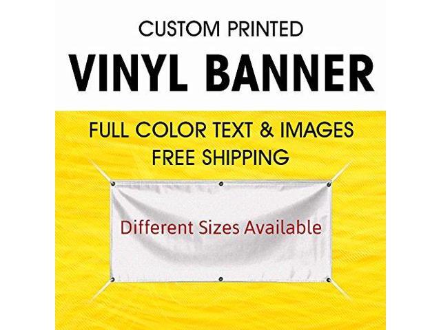 Custom Vinyl Business Banner Full Color Banner Company Vinyl