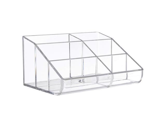 Stori Clear Plastic Desktop Organizer Newegg Com Stori Clear Plastic Desktop Organizer