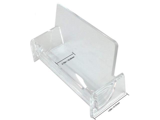 RSPC300-10 10 Pack Clear Plastic Checkbook Holders StoreSMART 