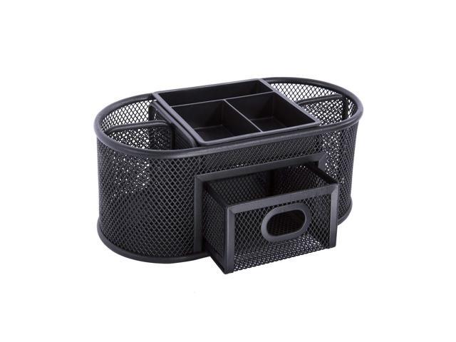Designa Mesh Desk Organizer Pencil Holder For Office Supplies Black Newegg Com