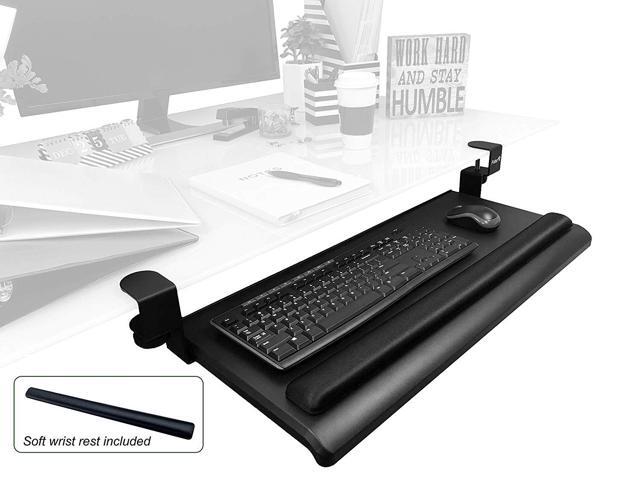 Futur3 Extra Wrist Rest Extra Wide Sliding Under Desk Keyboard