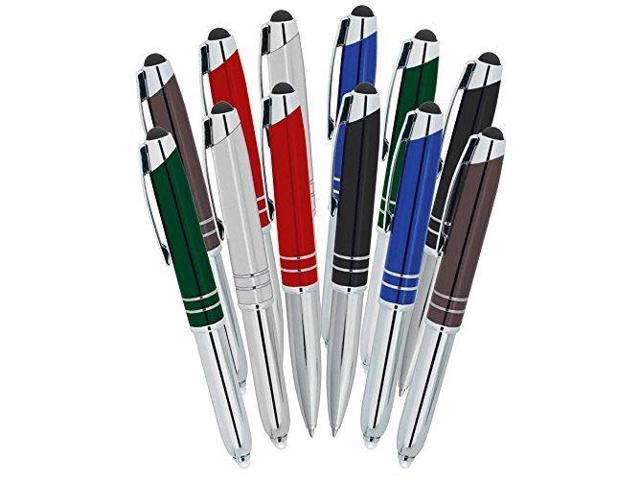 Iphone 3-in-1 Flashlight Pen Capacitive Touch Screen LED Light Ballpoint Pen 
