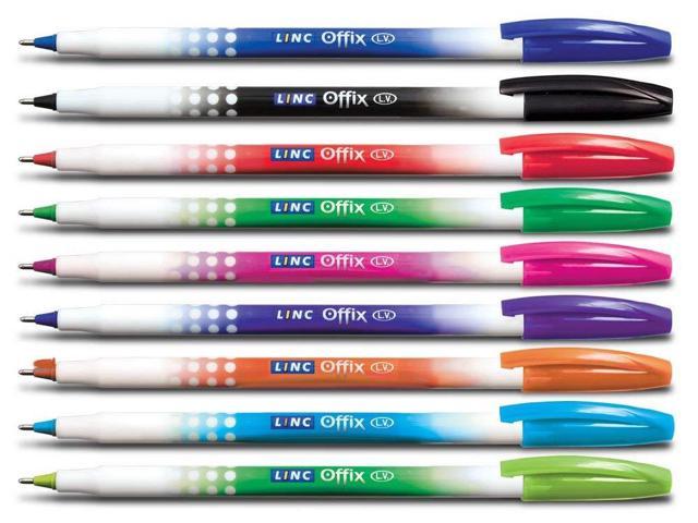 Linc Offix WBF Ball Pens Jar, 1.00 mm, Blue, Black & Red Ball Pen - Buy Linc  Offix WBF Ball Pens Jar, 1.00 mm, Blue, Black & Red Ball Pen - Ball