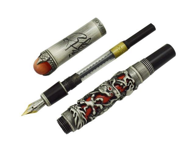 jinhao red and black silver Accessories BallPoint Pen 