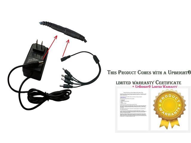 UPBRIGHT New Global 12V AC//DC Adapter Replacement for Wanscam HW0034 HW0033 HW0028 HW0025 HW0023 HW0022 P2P Outdoor IP Network Camera 12VDC Power Supply Cord Wall Home Battery Charger Mains PSU