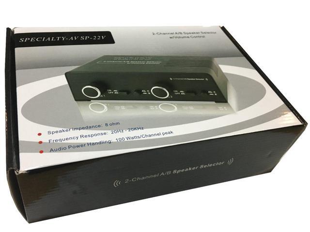 specialty av speaker selector