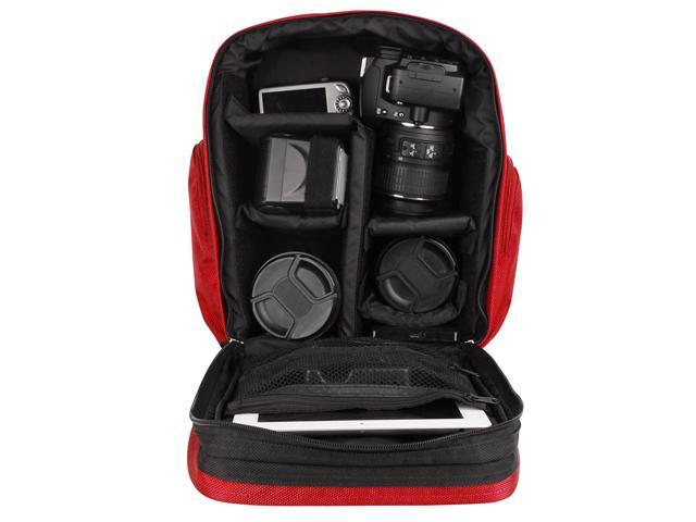 NEX 5 NEX 5R NEX 6 NEX 5N NEX C3 NEX 3N for Sony NEX 3 NEX F3 DSLR Camera and Screen Protector and Mini Tripod NEX 7 NEX 5T Vangoddy Sparta Travel Nylon Backpack Bag Black, Gray