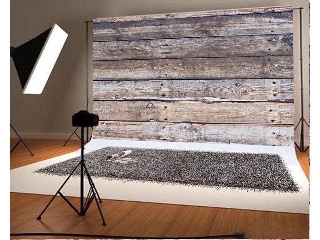 7x5 Ft Retro Wood Wall Photo Backgrounds Wooden Photography Backdrops Wrinkle Free Seamless Cotton Cloth Newegg Com