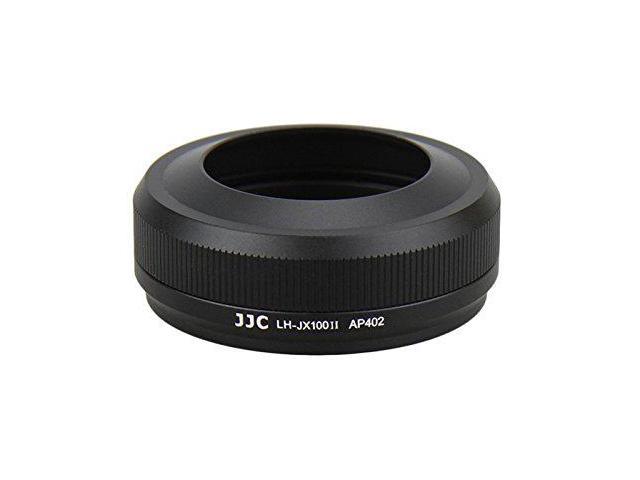 JJC LH-JX100II Black X100s Upgraded Lens Filter Adapter Ring and Lens Hood for Fujifilm Finepix X100 X100T Replaces Fujifilm LH-X100/AR-X100