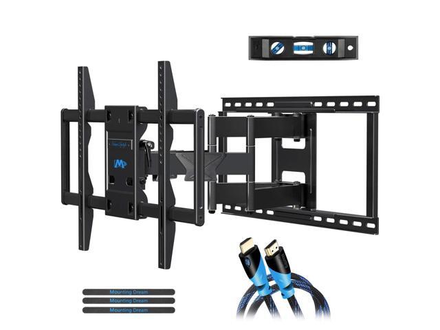 Mounting Dream Premium Full Motion Tv Wall Mount Bracket Fits 16 18 Mounting Dream Premium Full Motion Tv Wall Mount Bracket Fits 16 18 24 Inch Wood Stud