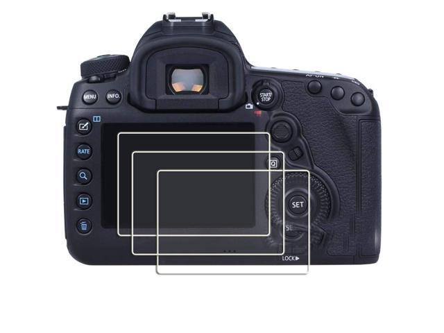 kinokoo Tempered Glass Film for Canon EOS 5D Mark IV Crystal Clear Film Canon EOS 5D4 Screen Protector Bubble-Free/Anti-Scratch 2 Pack 