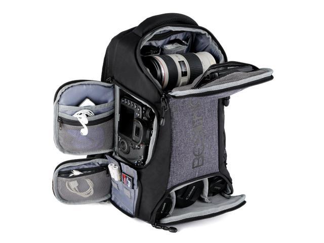 Black Waterproof Universal Camera Bag DSLR Digital Photography Shoulder Bag CS 