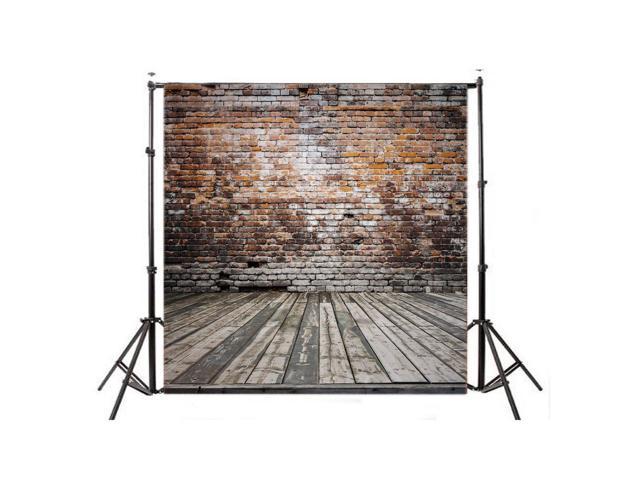 YomyCeo 10x10ft Colorful Brick Photography Backdrops Vintage Photo Background for Party