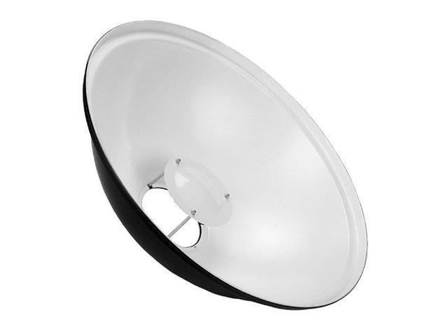 Fotodiox Pro Beauty Dish 22 With Sdring For Balcar White Fotodiox Pro Beauty Dish 22 With Sdring For Balcar White Lightning X800 X1600 X3200 Strobe Light