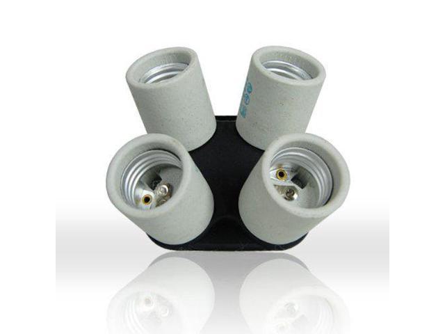 4 bulb light socket