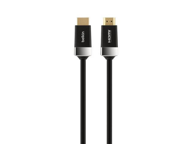 White 2 Foot BJC Series-FE Bonded-Pair High-Speed HDMI Cable with Ethernet 