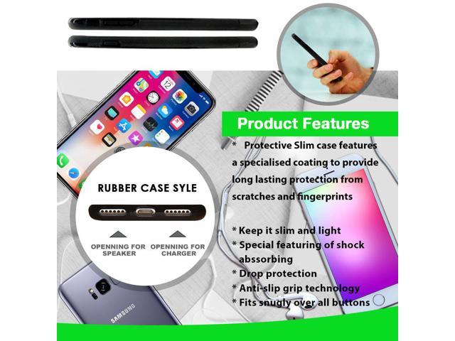 Download 5 x Sublimation Rubber Black case Compatible with iPhone ...