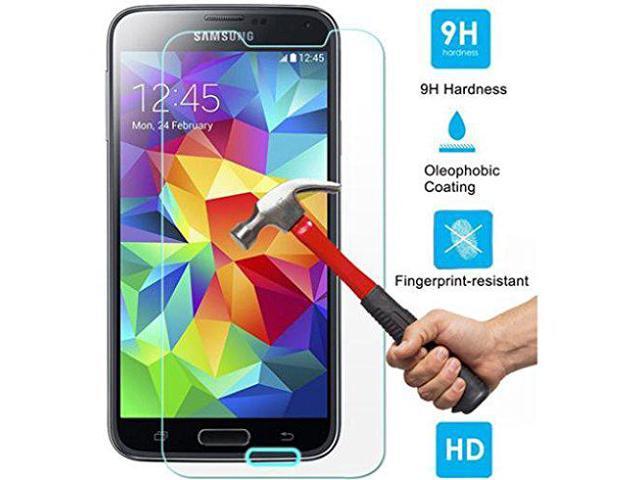 gebed Portaal Heer Verizon Samsung Galaxy S5 (SM-G900V) Screen Protector, Tempered Glass Screen  Protector 9H Hardness HD Clear LCD Cover Display Film Guard for Samsung  Galaxy S5 (SM-G900V) - Newegg.com