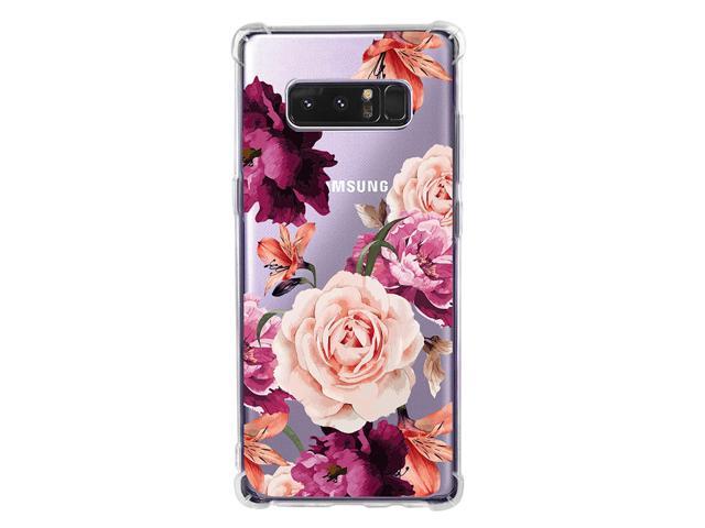 Cover for Samsung Galaxy Note8 Leather Card Holders Extra-Shockproof Business Mobile Phone Cover Kickstand with Free Waterproof-Bag Samsung Galaxy Note8 Flip Case