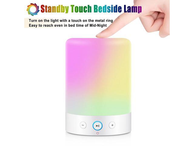 pink touch bedside lamp