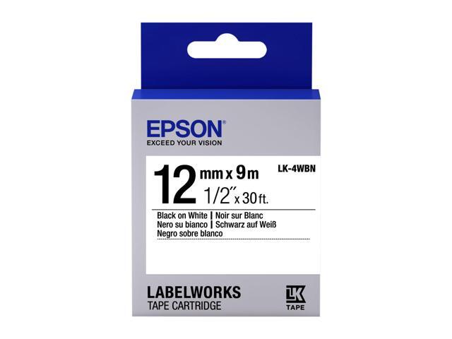 EPSON Ribbon LK-4WBN white//black