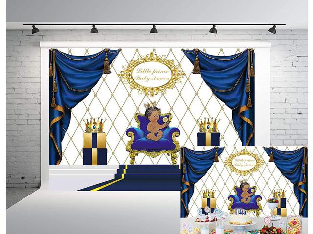 royal blue baby shower