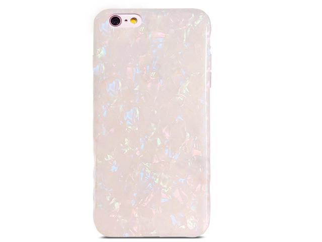 J.west iPhone 6S Case iPhone 6 Case for Girls Cute Luxury Sparkle Bling Crystal Clear Slim Flexiable Bumper Shockproof TPU Soft Rubber Silicone Back Cover Phone Case for iPhone 6 iPhone 6s 4.7 Pink 